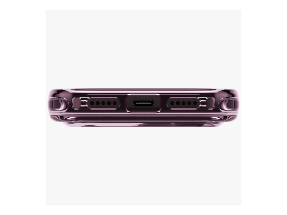 Uniq LifePro Xtreme Magclick Charging Case for iPhone 18 Pro / 17 Pro - Transparent Burgundy