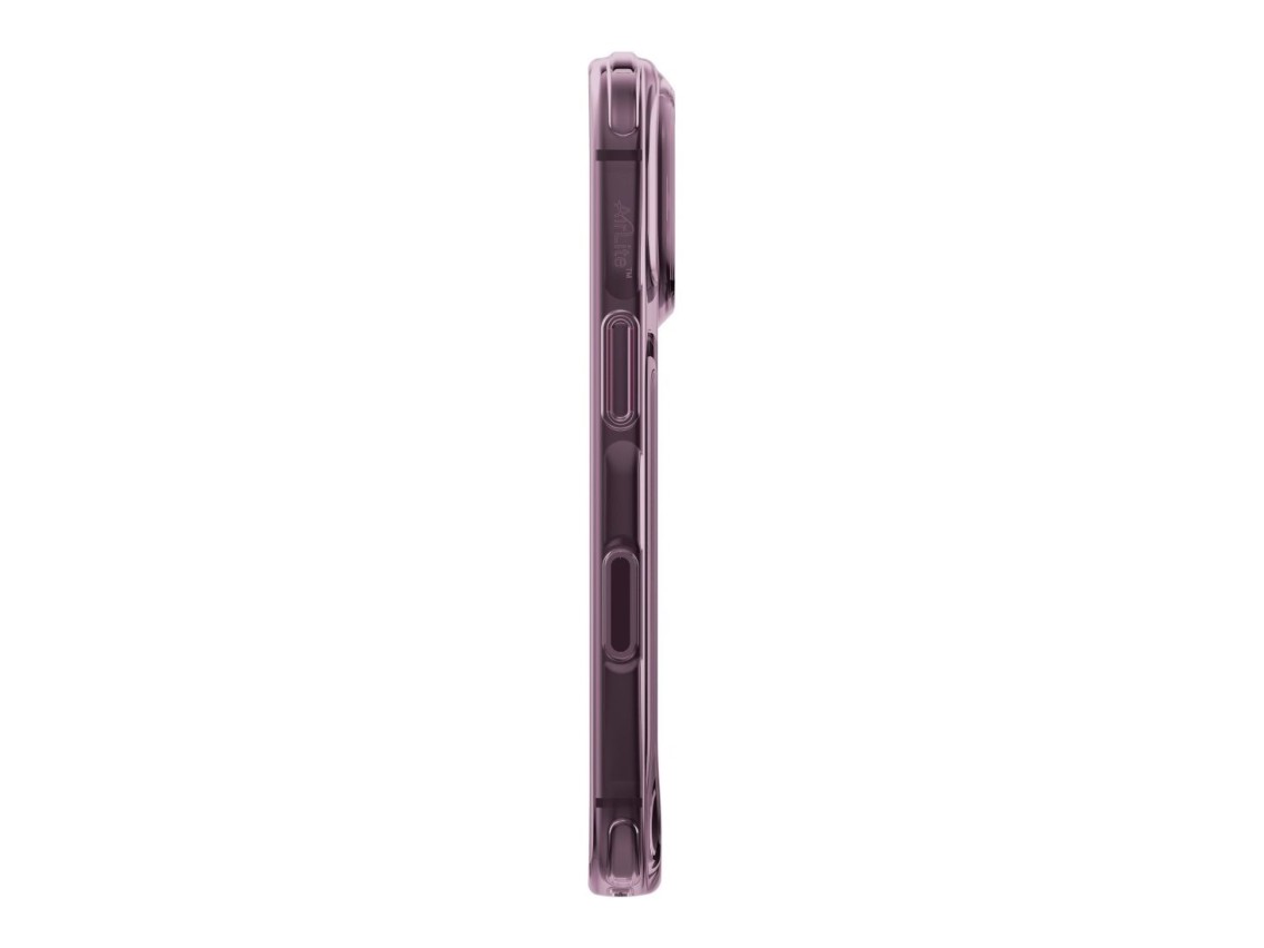 Uniq LifePro Xtreme Magclick Charging Case for iPhone 18 Pro / 17 Pro - Transparent Burgundy