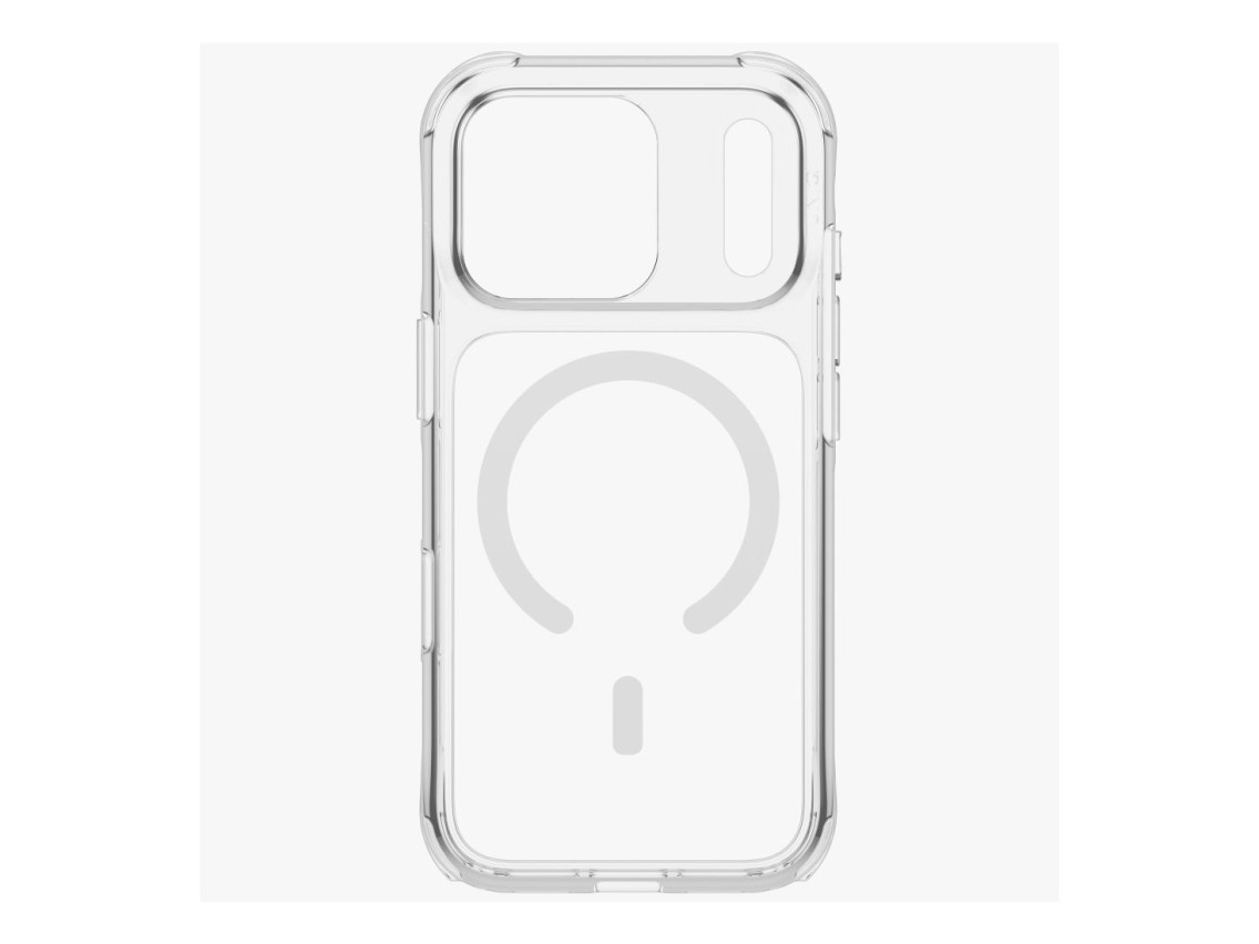Capa de carregamento Uniq LifePro Xtreme Magclick para iPhone 18 Pro/17 Pro - Transparente
