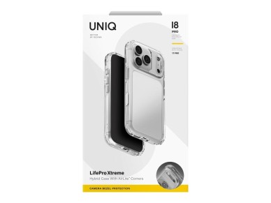 Uniq Lifepro Xtreme Case for iPhone 18 Pro / 17 Pro - Transparent Uniq Lifepro Xtreme Case for iPhone 18 Pro / 17 Pro - Transparent
