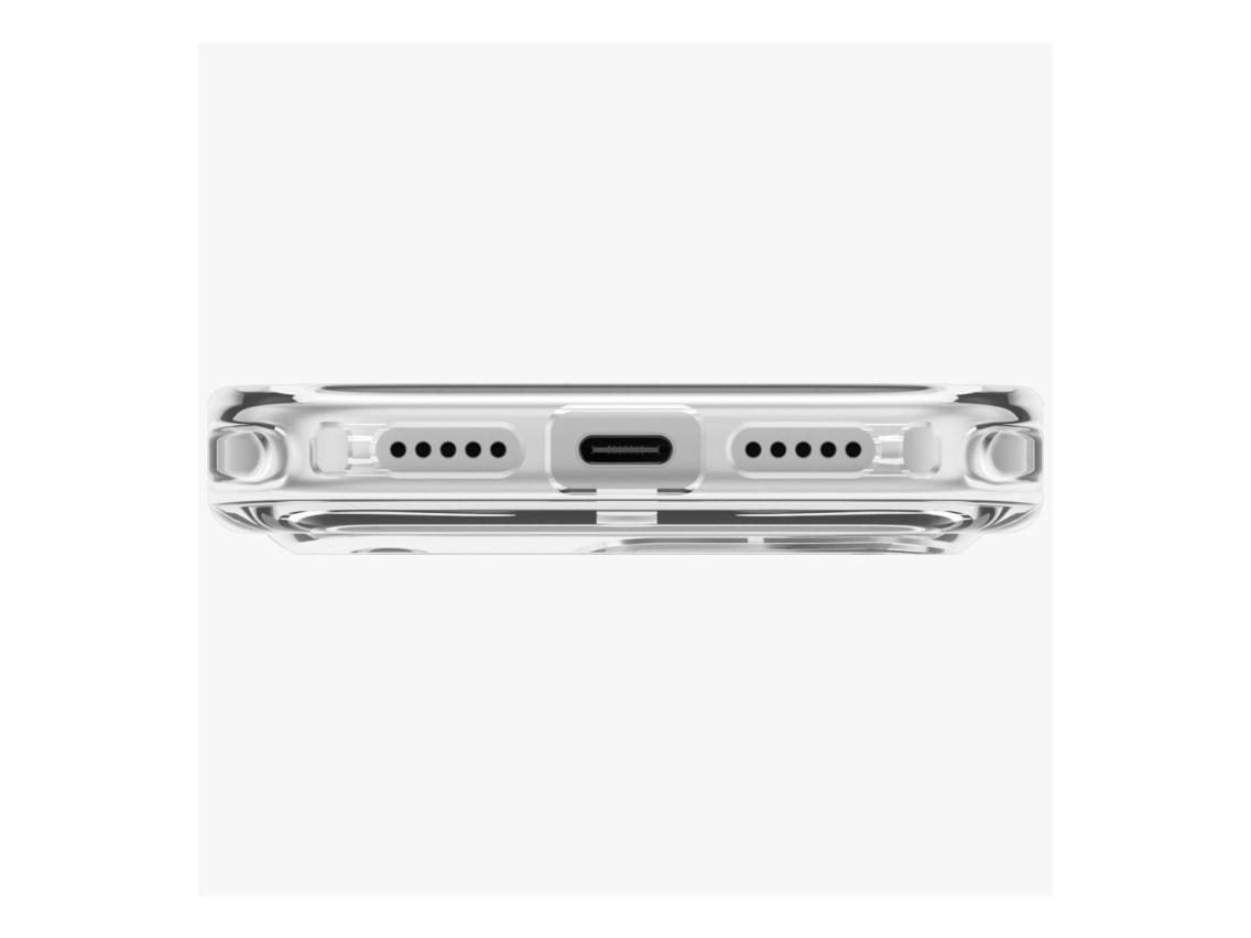 Capa de carregamento Uniq LifePro Xtreme Magclick para iPhone 18 Pro/17 Pro - Transparente