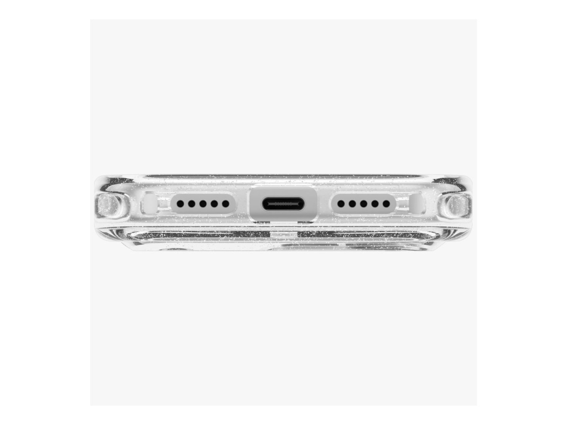 Capa com carregamento Uniq LifePro Xtreme Magclick para iPhone 18 Pro/17 Pro - Brilho transparente