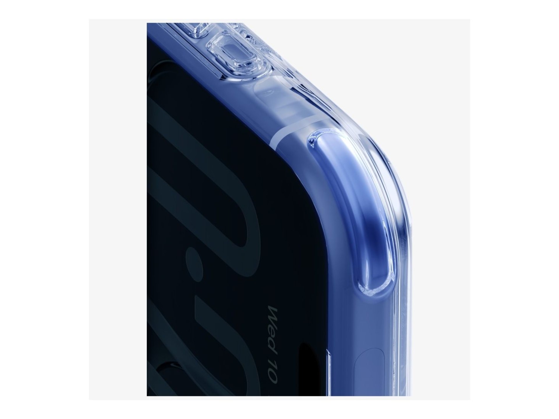 Funda de carga Uniq LifePro Xtreme Magclick para iPhone 18 Pro / 17 Pro - Azul transparente