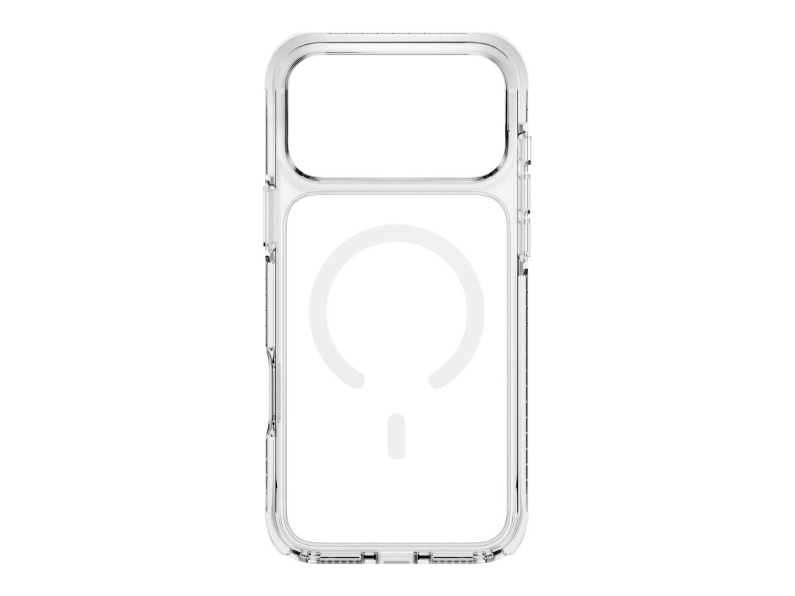 Capa de carregamento Uniq Combat Magclick para iPhone 18 Pro Max/17 Pro Max - Branca