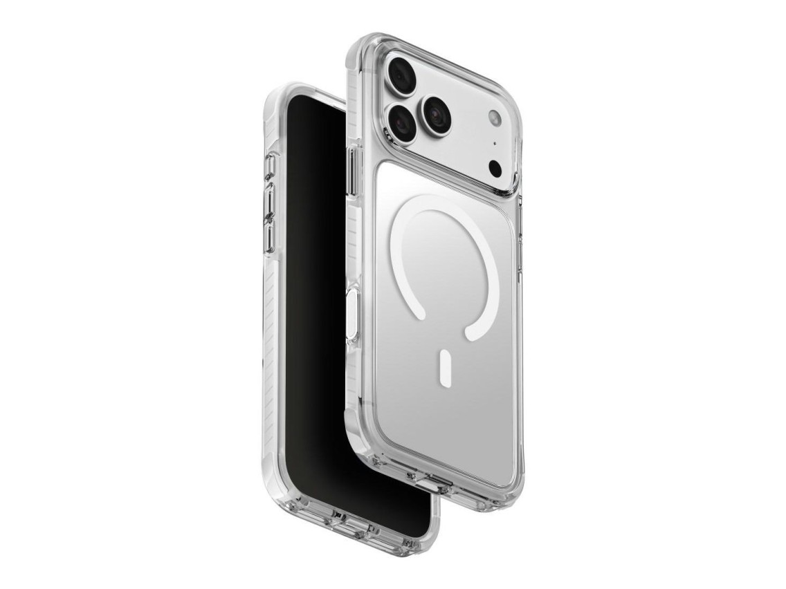 Funda de carga Uniq Combat Magclick para iPhone 18 Pro Max / 17 Pro Max - Blanca