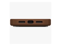 Funda con carga Uniq Lyden Magclick para iPhone 17 Pro - Marrón Funda con carga Uniq Lyden Magclick para iPhone 17 Pro - Marrón