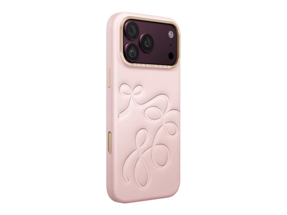 Funda de carga magnética Uniq Coehl Cloude para iPhone 18 Pro Max / 17 Pro Max - Rosa