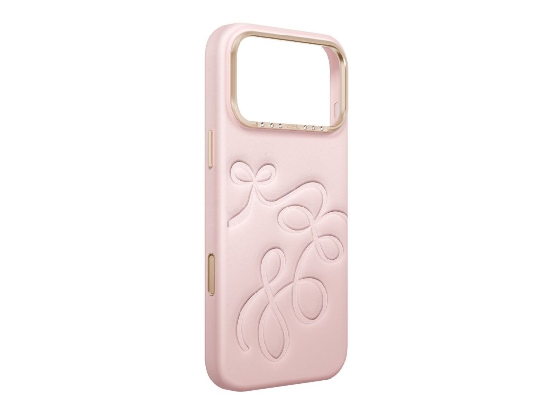 Funda de carga magnética Uniq Coehl Cloude para iPhone 18 Pro Max / 17 Pro Max - Rosa
