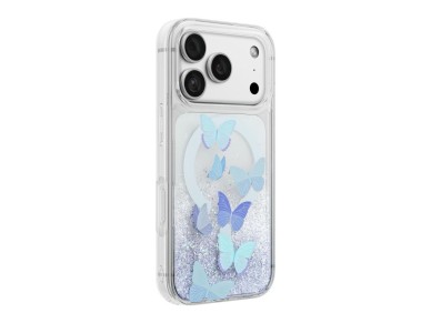 Funda de carga magnética Uniq Coehl Aria para iPhone 18 Pro / 17 Pro - Azul Funda de carga magnética Uniq Coehl Aria para iPhone 18 Pro / 17 Pro - Azul