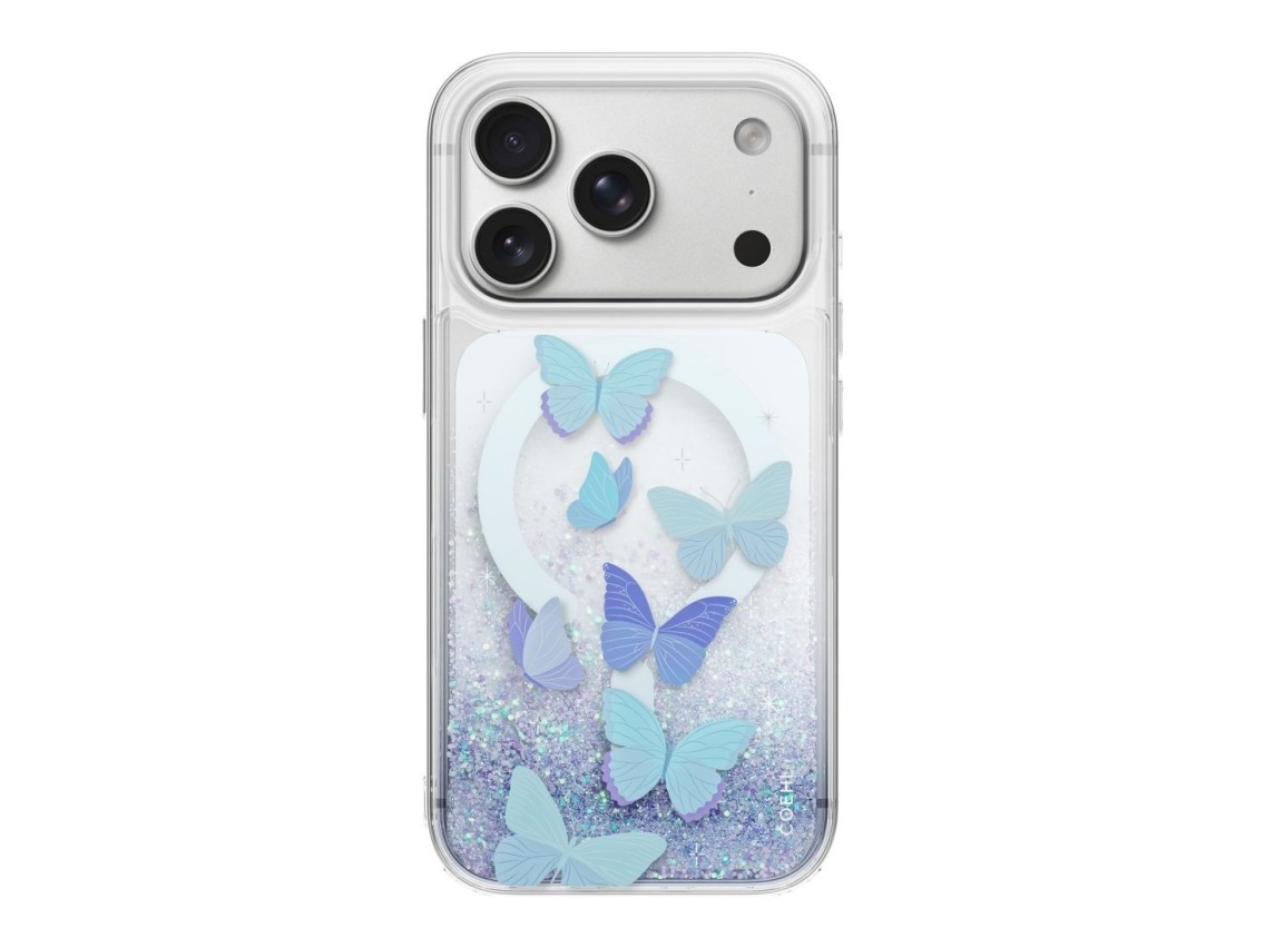 Uniq Coehl Aria Magnetic Charging Case for iPhone 18 Pro / 17 Pro - Blue