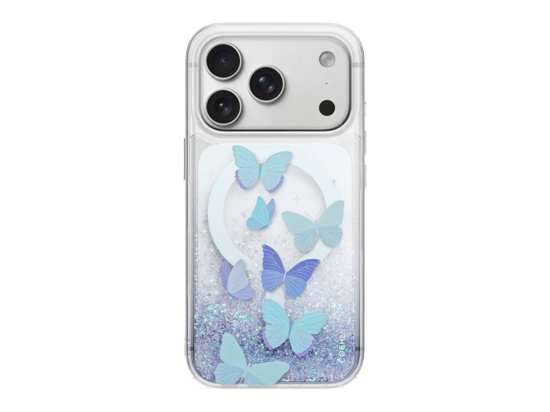 Uniq Coehl Aria Magnetic Charging Case for iPhone 18 Pro / 17 Pro - Blue