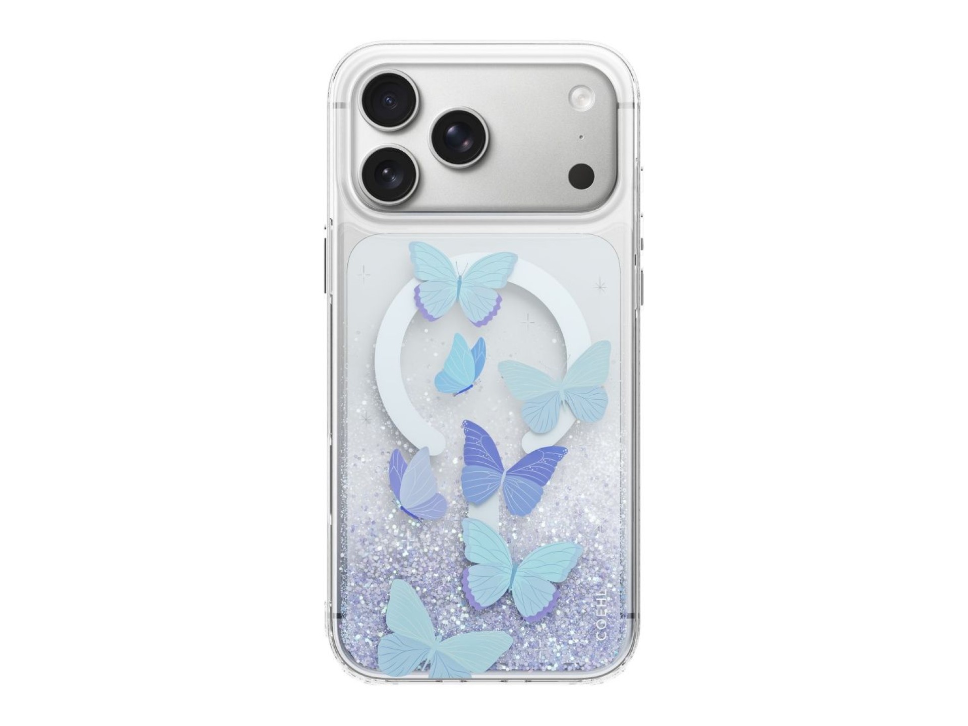Funda de carga magnética Uniq Coehl Aria para iPhone 18 Pro Max / 17 Pro Max - Azul