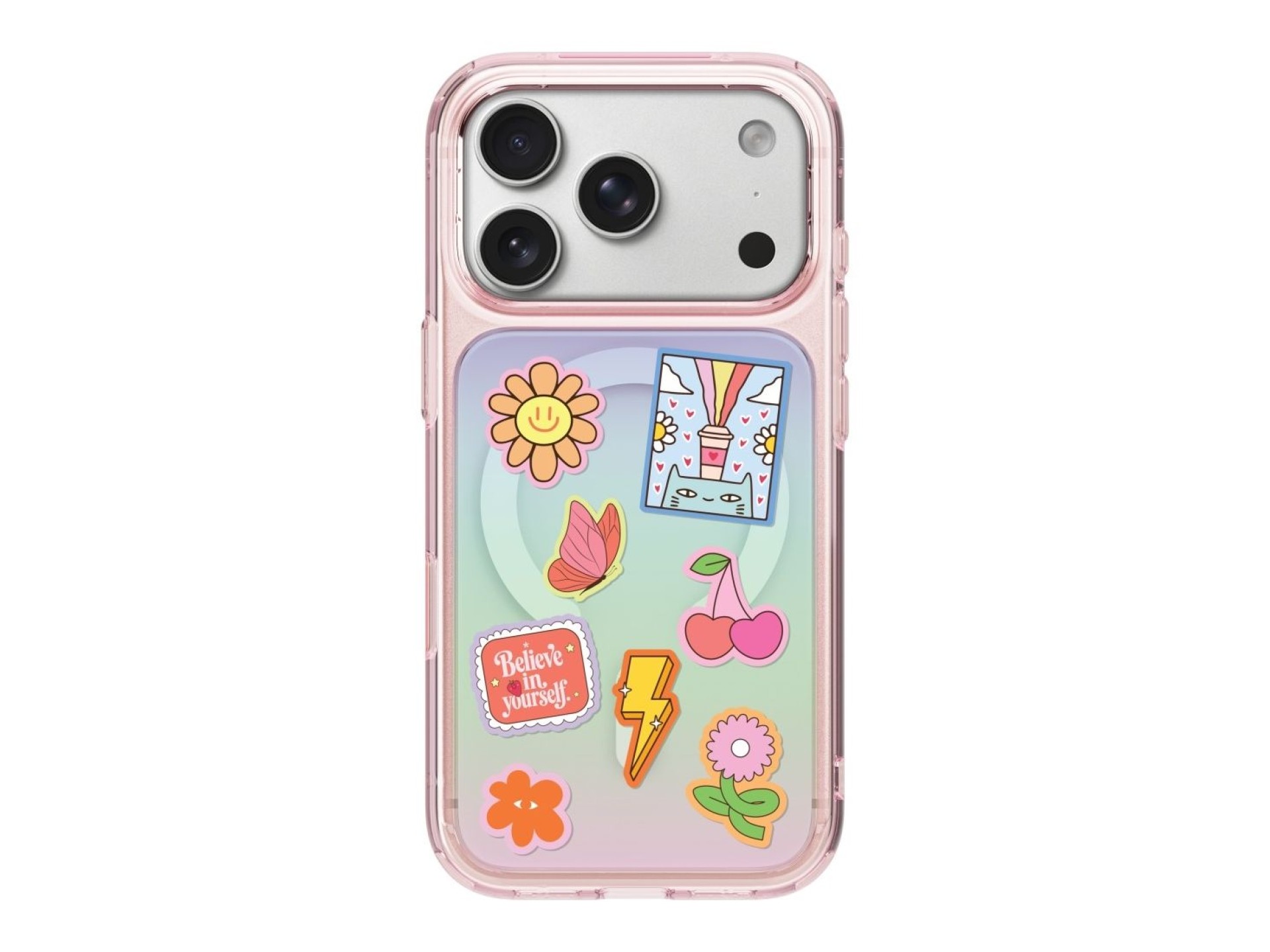 Uniq Coehl Estelle Magnetic Charging Case for iPhone 18 Pro Max / 17 Pro Max - Pink