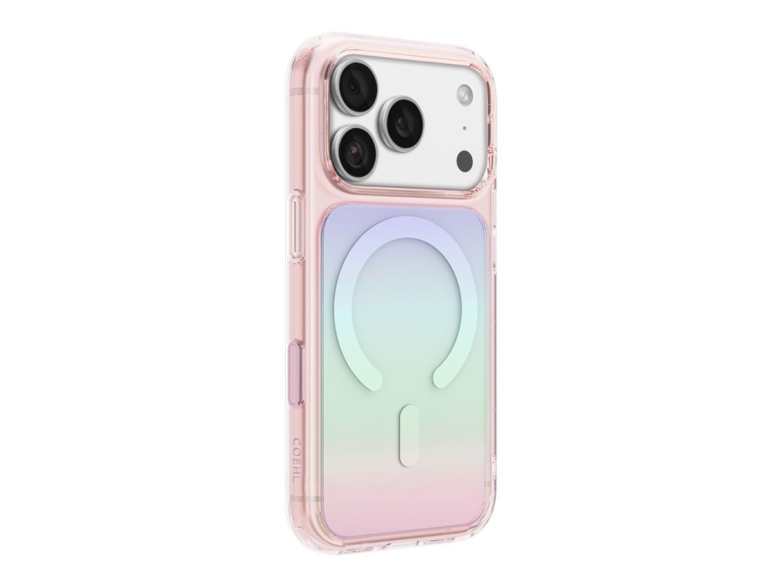 Uniq Coehl Estelle Magnetic Charging Case for iPhone 18 Pro Max / 17 Pro Max - Pink
