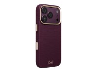 Funda de carga magnética Uniq Coehl Mirelle para iPhone 18 Pro / 17 Pro - Granate Funda de carga magnética Uniq Coehl Mirelle para iPhone 18 Pro / 17 Pro - Granate