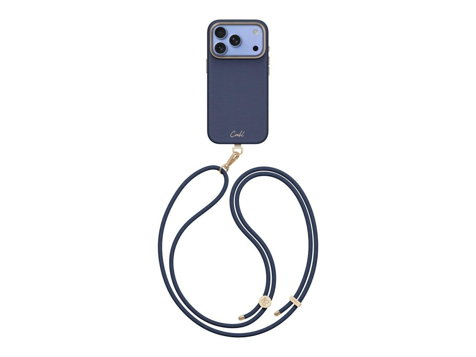 Uniq Coehl Mirelle Magnetic Charging case for iPhone 18 Pro / 17 Pro - blue