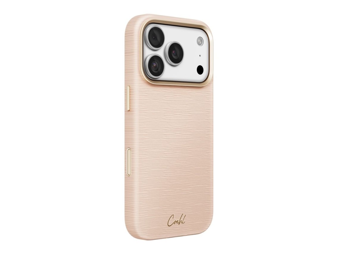Uniq Coehl Mirelle Magnetic Charging Case for iPhone 18 Pro / 17 Pro - Pink