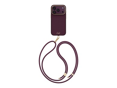 Uniq Coehl Mirelle Magnetic Charging Case for iPhone 18 Pro / 17 Pro - Burgundy Uniq Coehl Mirelle Magnetic Charging Case for iPhone 18 Pro / 17 Pro - Burgundy