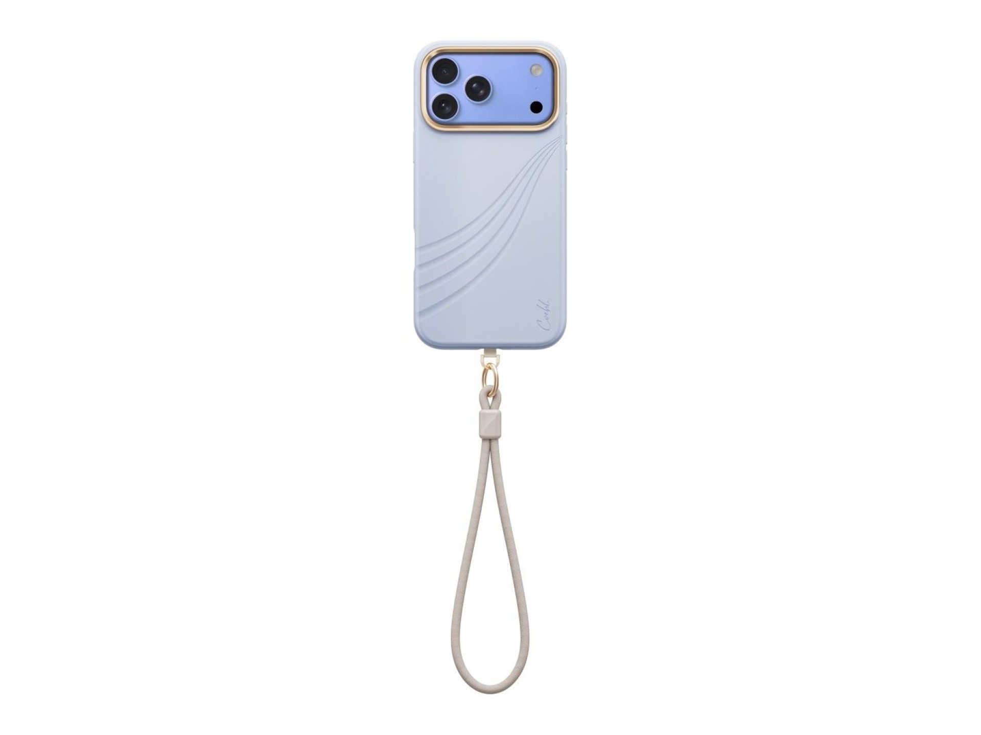 Capa magnética com carregamento Uniq Coehl Serina para iPhone 18 Pro Max/17 Pro Max - Azul