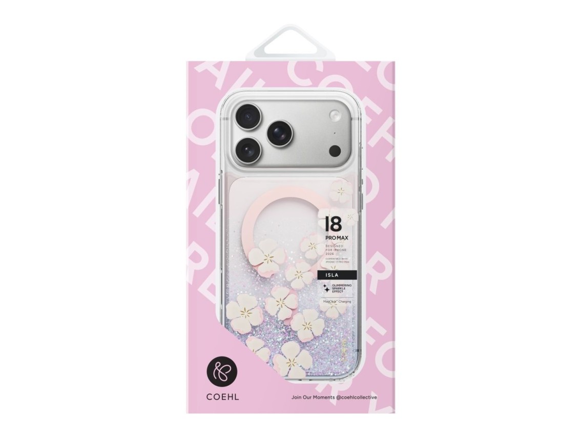 Uniq Coehl Isla Magnetic Charging Case for iPhone 18 Pro Max / 17 Pro Max - Pink