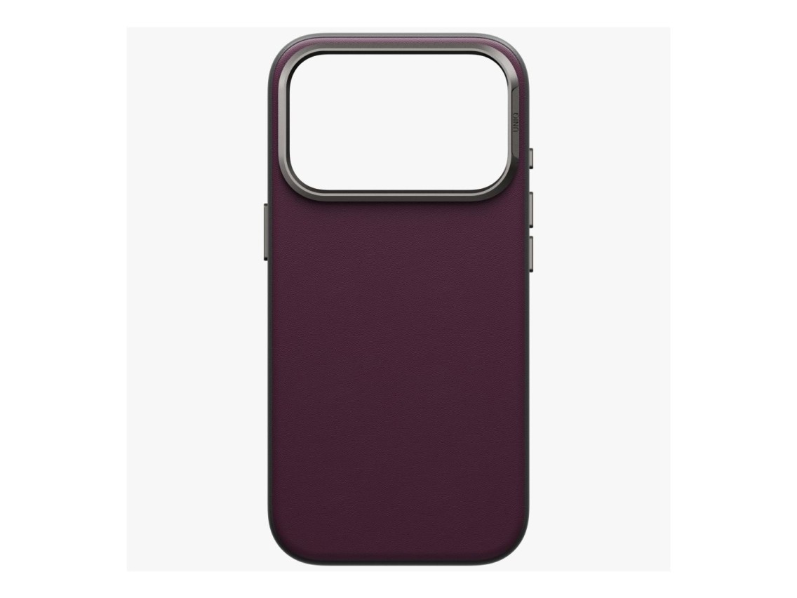 Uniq Lyden DS Magclick Charging Case for iPhone 18 Pro / 17 Pro - Burgundy