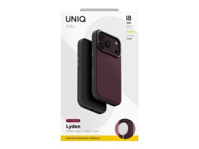 Funda con sistema de carga Uniq Lyden DS Magclick para iPhone 18 Pro / 17 Pro - Granate Funda con sistema de carga Uniq Lyden DS Magclick para iPhone 18 Pro / 17 Pro - Granate