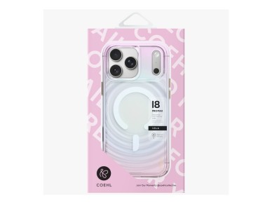 Capa magn�tica com carregamento Uniq Coehl Vela para iPhone 18 Pro Max/17 Pro Max - Multicolor