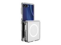 Funda de carga Uniq LifePro Xtreme Magclick para Samsung Galaxy Z Flip 8 - Transparente