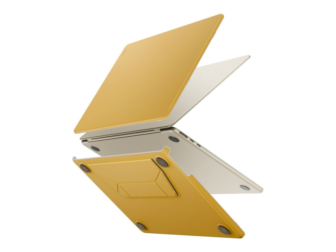 Uniq Lyden Versa Case for MacBook Air 13" 2022 / 2024 / 2025 / 2026 - Yellow