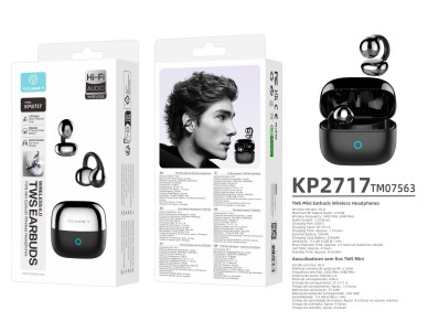 Techancy KP2717 Open Ear Bluetooth Headphones, TWS Mini, Bluetooth 6.0, Ear Hook, 4.5h Battery Life, Techancy KP2717 Open Ear Bluetooth Headphones, TWS Mini, Bluetooth 6.0, Ear Hook, 4.5h Battery Life,