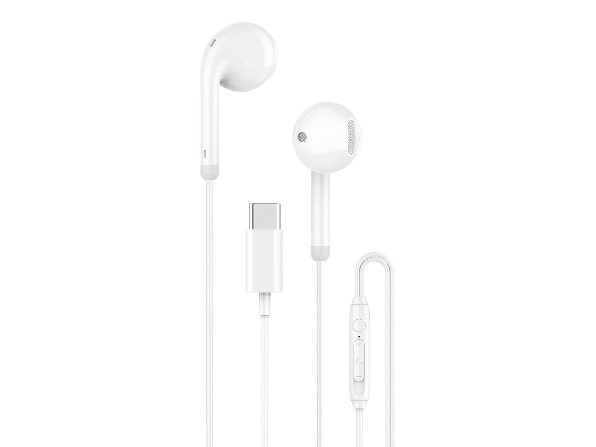 Techancy TD8091 Wired USB-C Headphones, DSP Stereo Sound, HD Microphone, Controls, Plug and Play, 1.