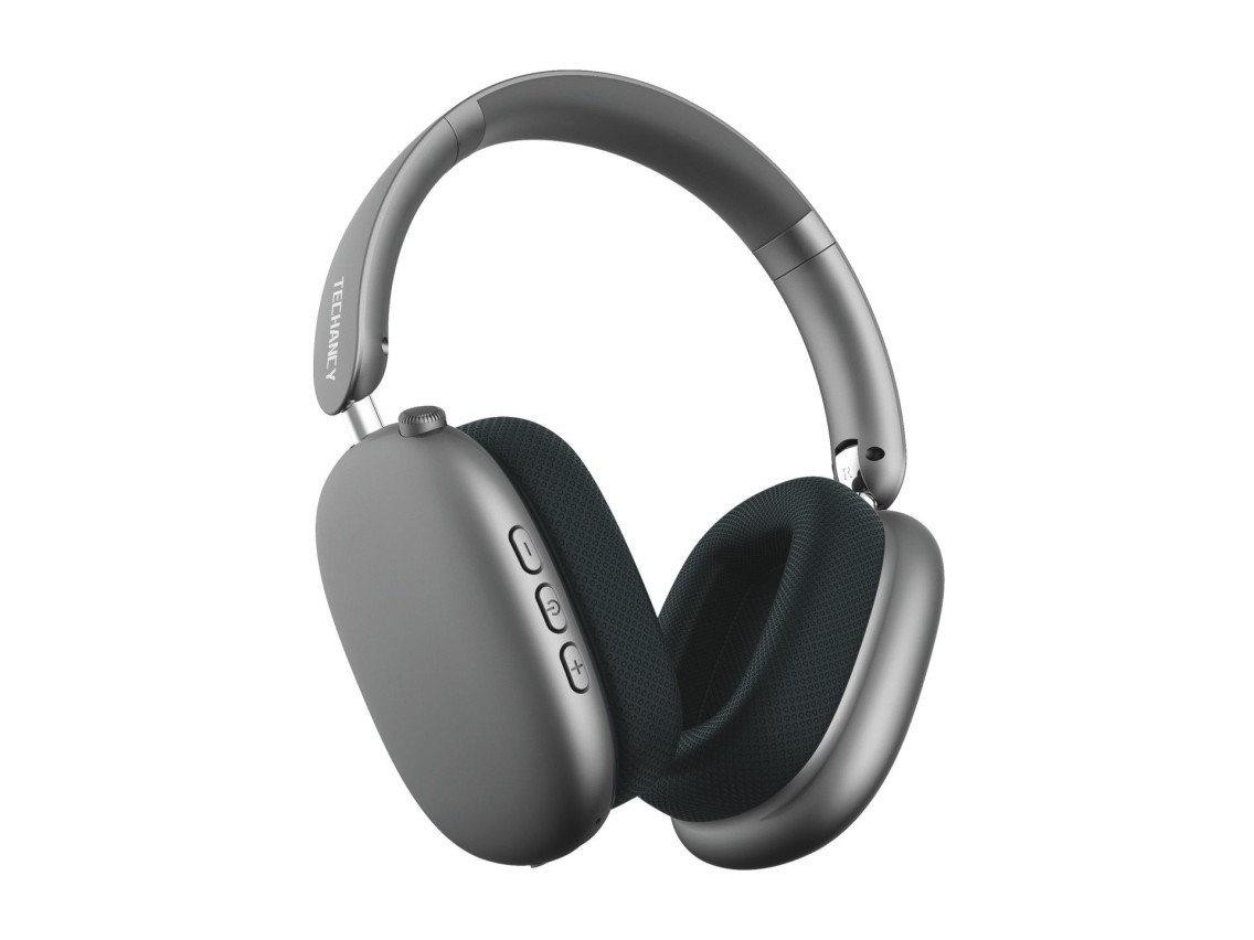 Auscultadores Bluetooth Techancy TH5215, Bluetooth 5.4, Drivers 40mm, Autonomia 16h, Bateria 300mAh,