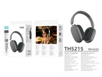 Auriculares Bluetooth Techancy TH5215, Bluetooth 5.4, controladores de 40 mm, 16 horas de duración d Auriculares Bluetooth Techancy TH5215, Bluetooth 5.4, controladores de 40 mm, 16 horas de duración d