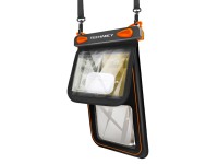 Funda impermeable para teléfono móvil Techancy TU7455, doble bolsillo, 8,5 pulgadas, IPX8, hasta 10 Funda impermeable para teléfono móvil Techancy TU7455, doble bolsillo, 8,5 pulgadas, IPX8, hasta 10