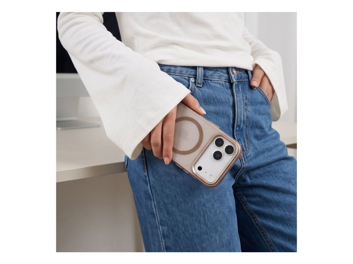 Capa Tech-Protect MagZero MagSafe para iPhone 17 Pro Max / 18 Pro Max - Castanho Mate