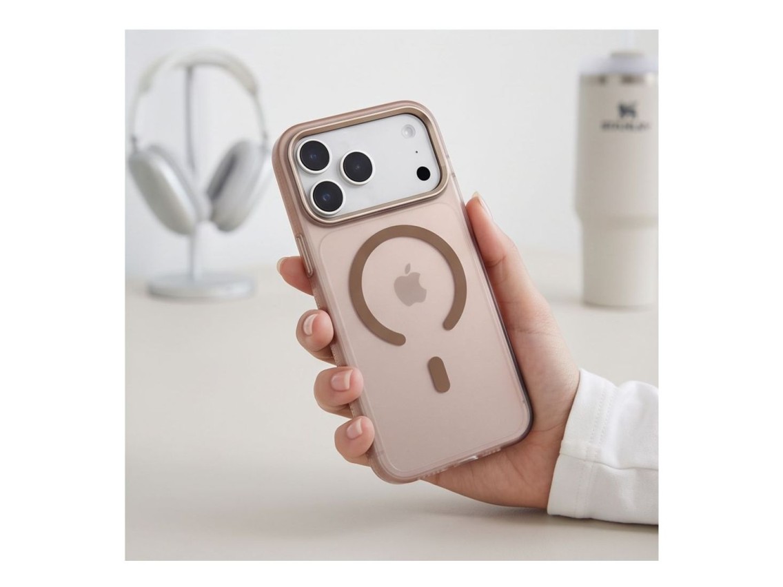 Capa Tech-Protect MagZero MagSafe para iPhone 17 Pro Max / 18 Pro Max - Castanho Mate