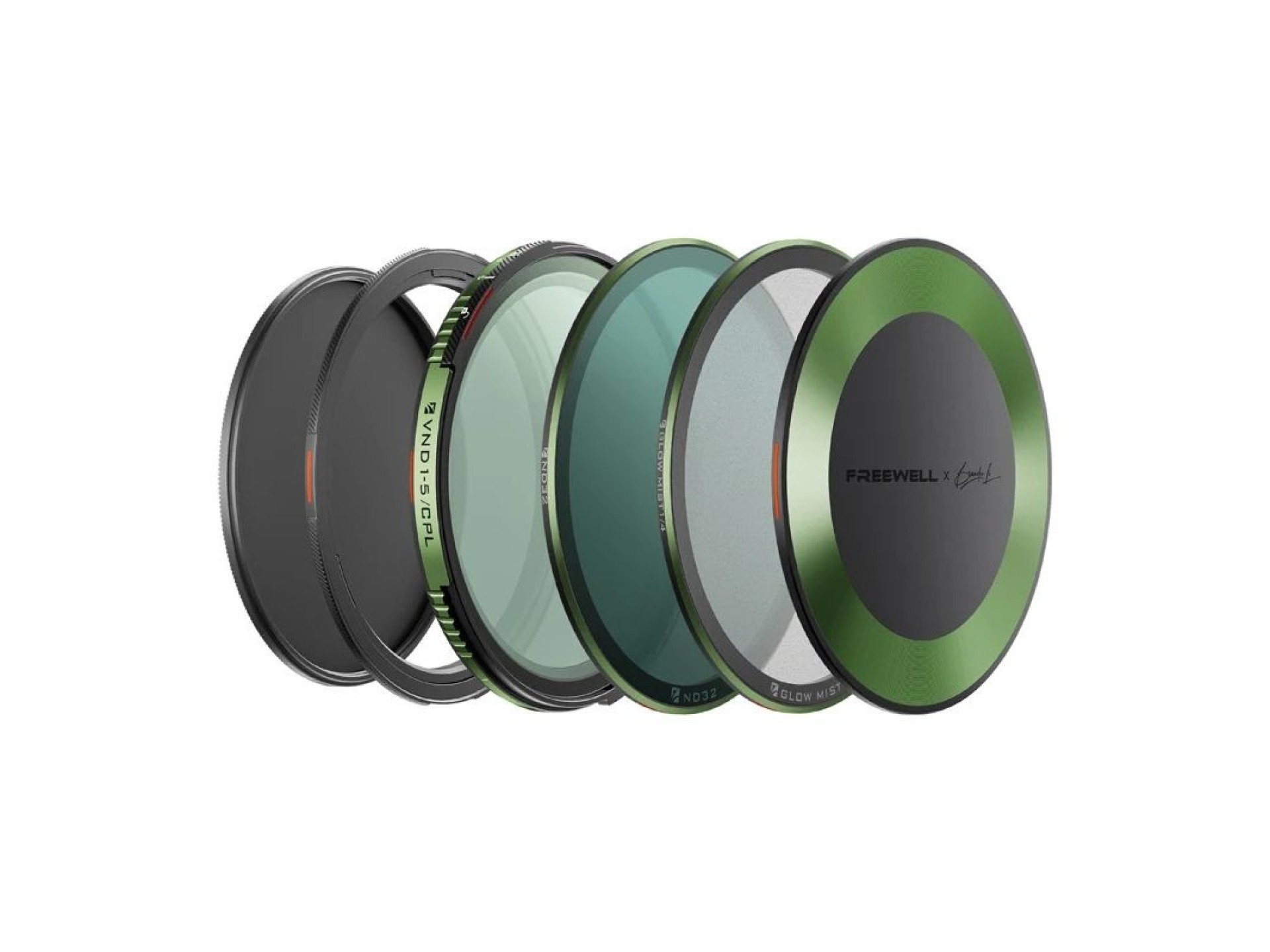Kit de filtros ND/CPL variáveis ??Freewell Brandon Li 82mm