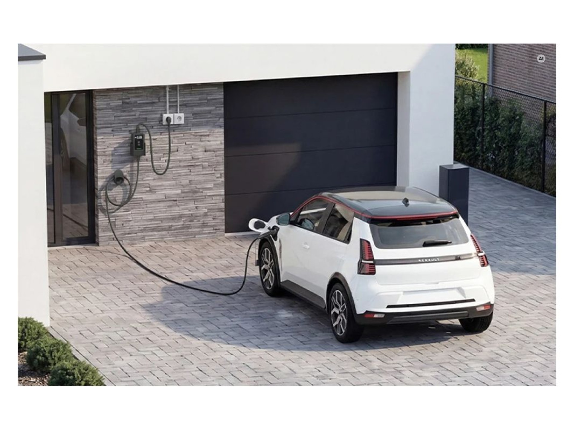 Portable EV charger dé 3kW with 7m cable