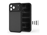 Funda Tech-Protect MagCam MagSafe Carbon para iPhone 18 Pro / 17 Pro - Negra Funda Tech-Protect MagCam MagSafe Carbon para iPhone 18 Pro / 17 Pro - Negra