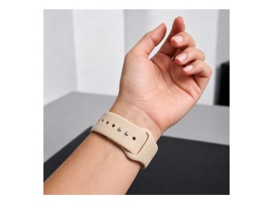 Tech-Protect Silicone Strap for Apple Watch 44 / 45 / 46 / 49 mm - Beige Tech-Protect Silicone Strap for Apple Watch 44 / 45 / 46 / 49 mm - Beige