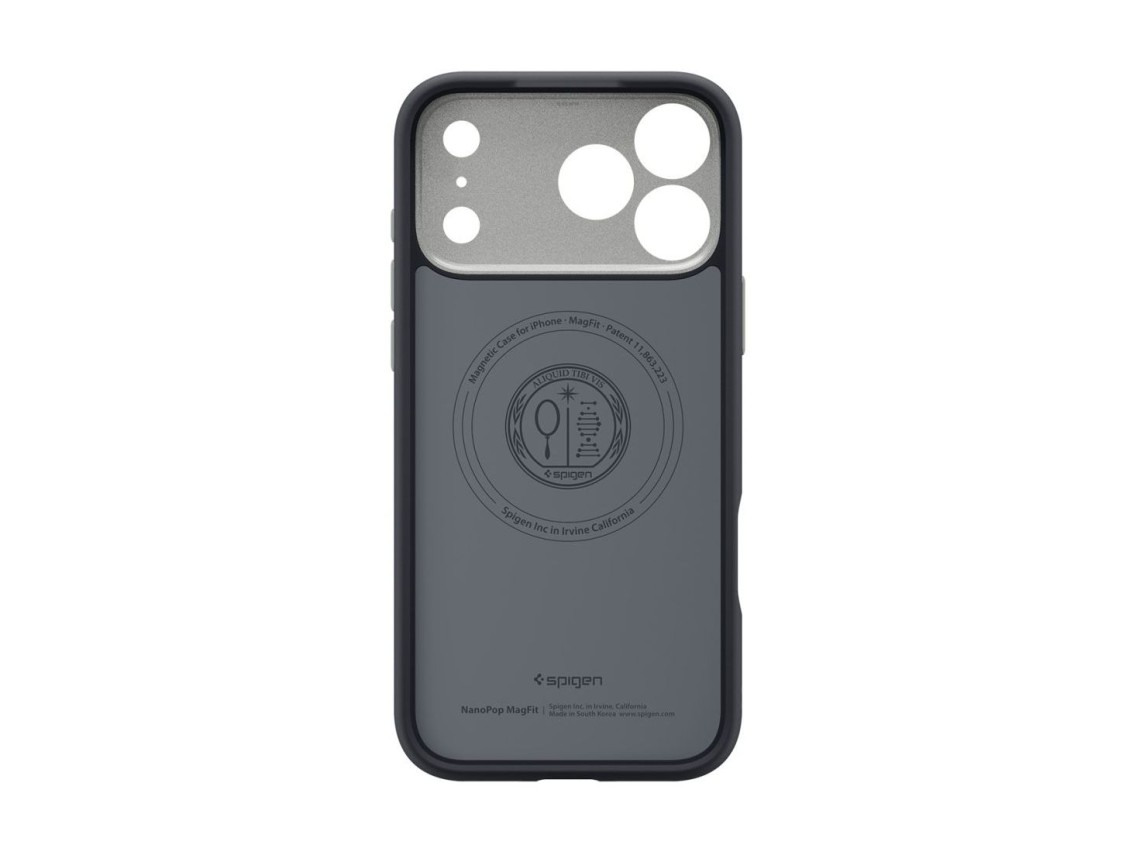 Capa Spigen Nano Pop MagSafe para iPhone 18 Pro Max / 17 Pro Max - Preta