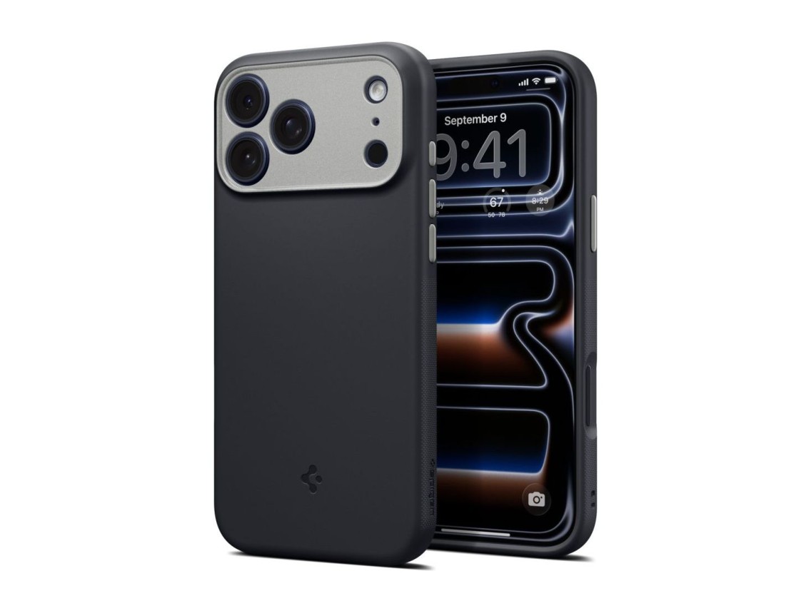 Capa Spigen Nano Pop MagSafe para iPhone 18 Pro Max / 17 Pro Max - Preta