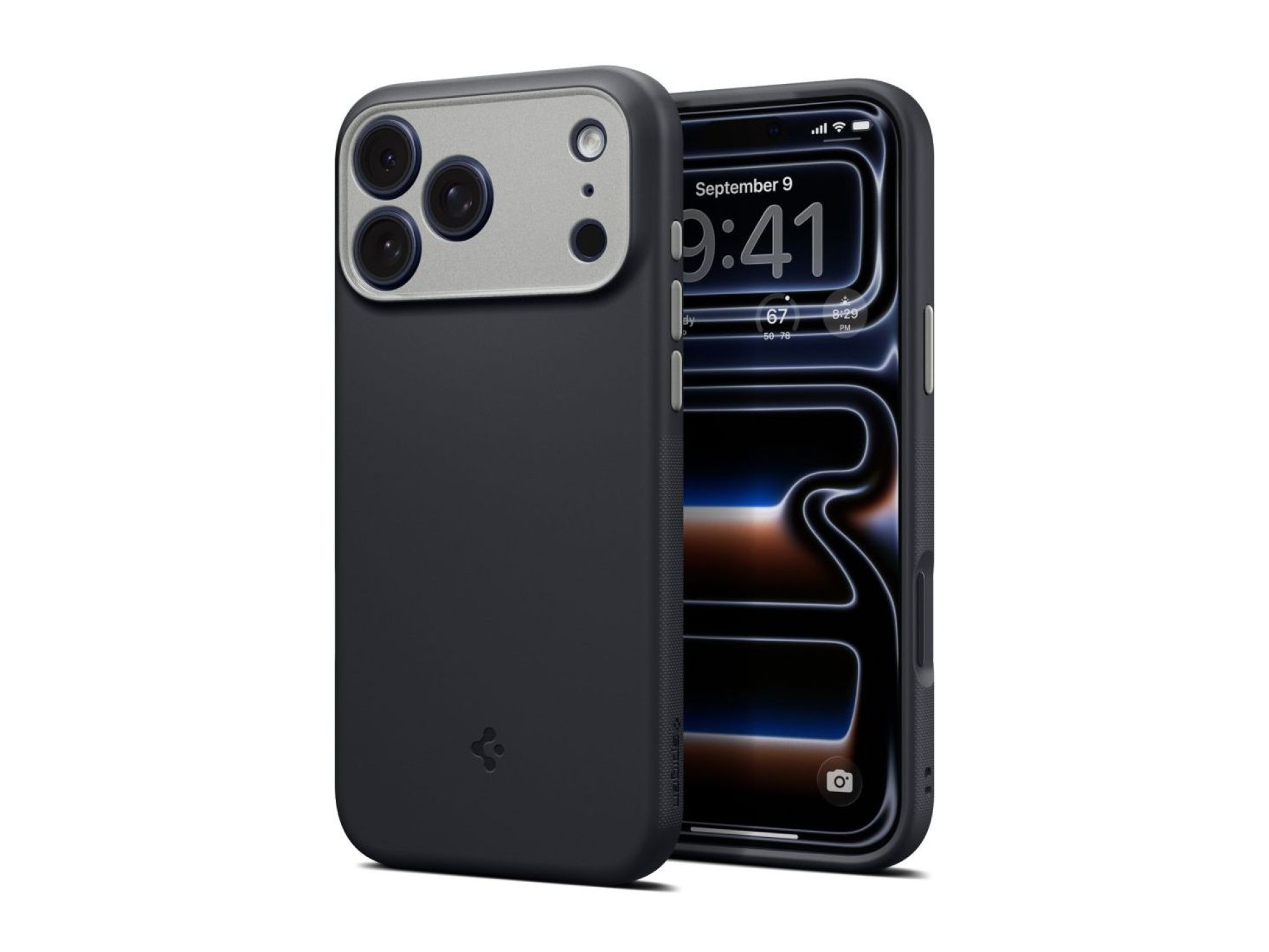 Capa Spigen Nano Pop MagSafe para iPhone 18 Pro Max / 17 Pro Max - Preta