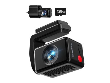 REDTIGER F4 Pro WiFi 4K + 1080p 128GB Dash Cam
