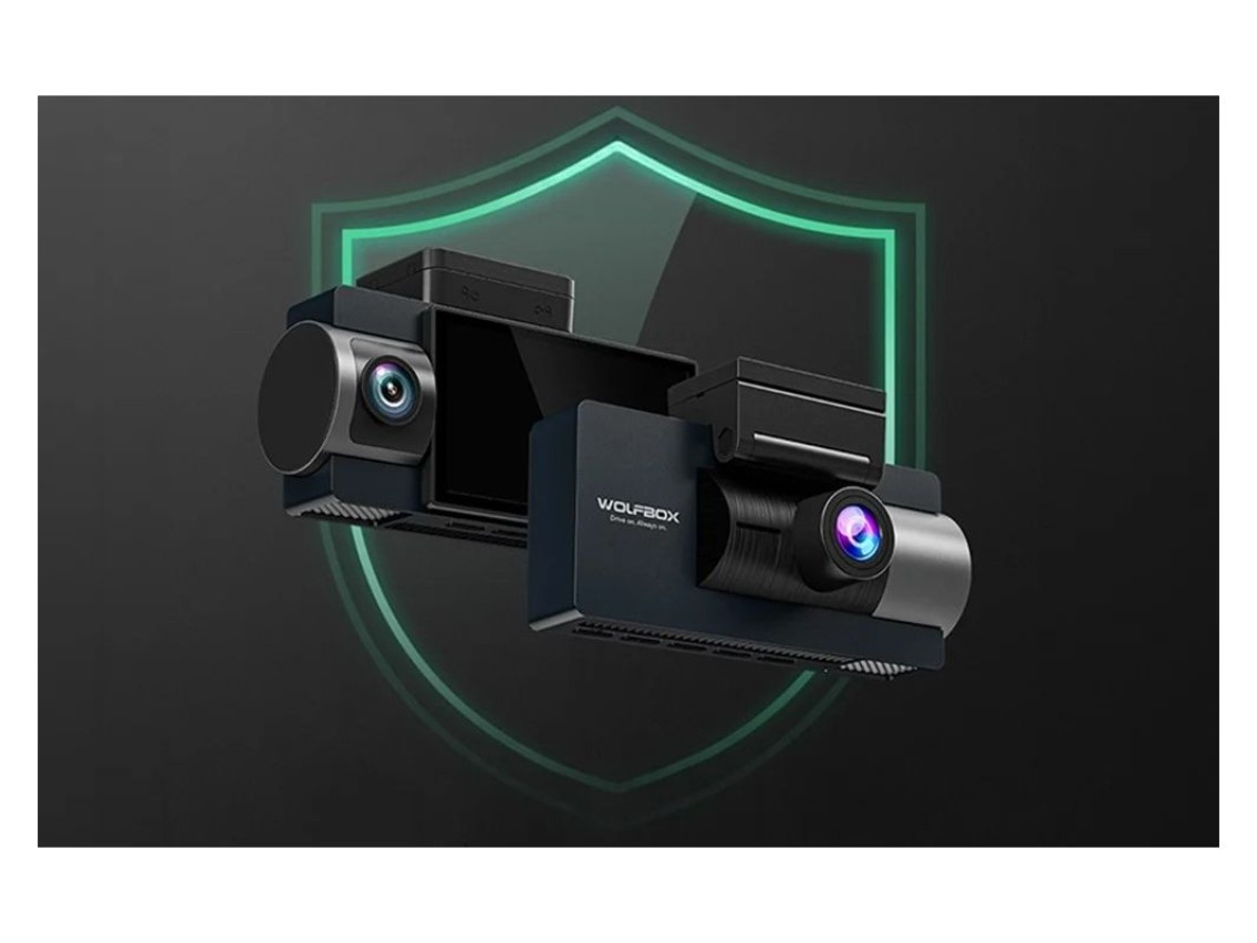 WOLFBOX i17 WiFi 4K + 2.5K 64GB Dash Cam