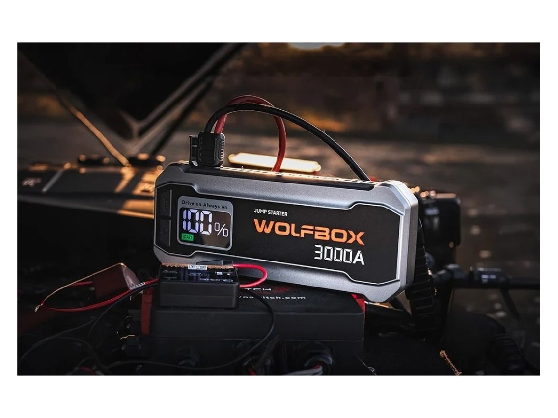 WOLFBOX MegaVolt 16 16.000 mAh 3.000 A Jump Starter