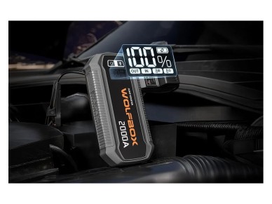 WOLFBOX MegaVolt 12 16,000 mAh 2,000 A Jump Starter WOLFBOX MegaVolt 12 16,000 mAh 2,000 A Jump Starter