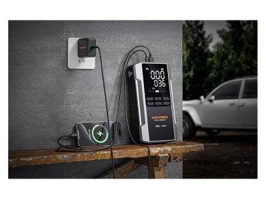 WOLFBOX MegaVolt 16 Air 16,000 mAh 3,000 A Jump Starter WOLFBOX MegaVolt 16 Air 16,000 mAh 3,000 A Jump Starter