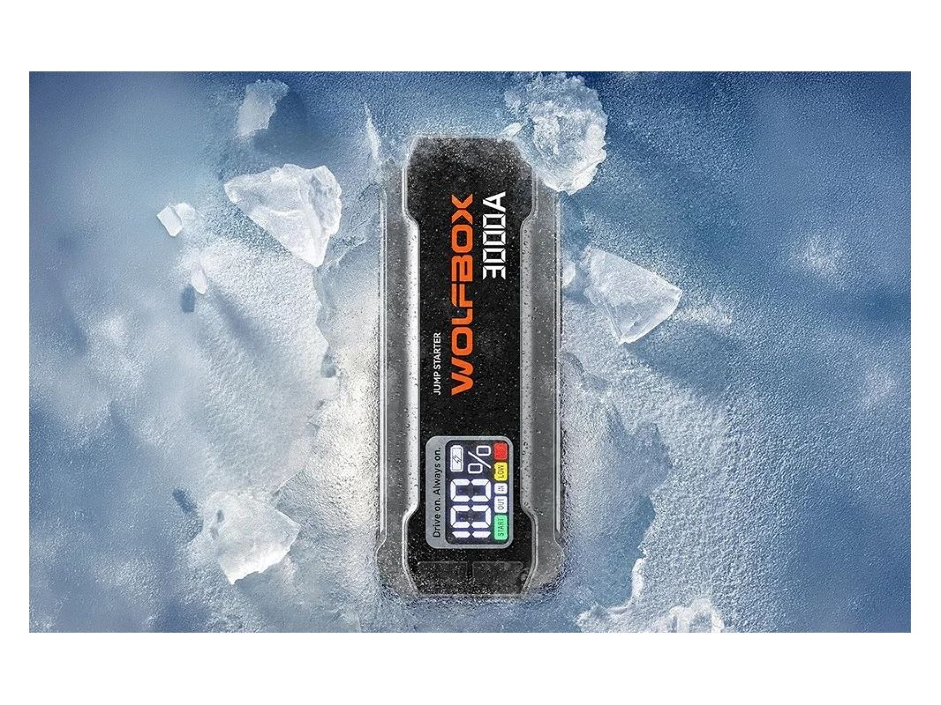WOLFBOX MegaVolt 16 16,000 mAh 3,000 A Jump Starter
