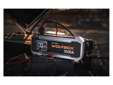 WOLFBOX MegaVolt 16 16,000 mAh 3,000 A Jump Starter WOLFBOX MegaVolt 16 16,000 mAh 3,000 A Jump Starter